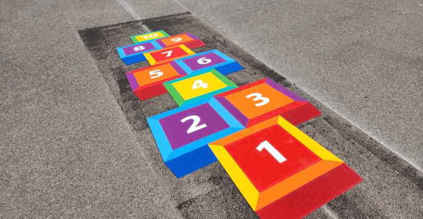 Hopscotch Playground Markings