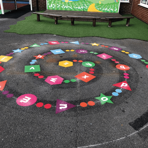 Thermoplastic Hopscotch Design